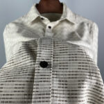 Afwan Premium Fancy Cotton Full Sleeve Shirt  Off-White - Image 6