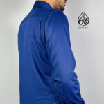 Afwan Exclusive Bamboo Cotton Shirt - Royal Blue - Image 2