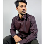 Afwan Exclusive Bamboo Cotton Shirt - Red Wine